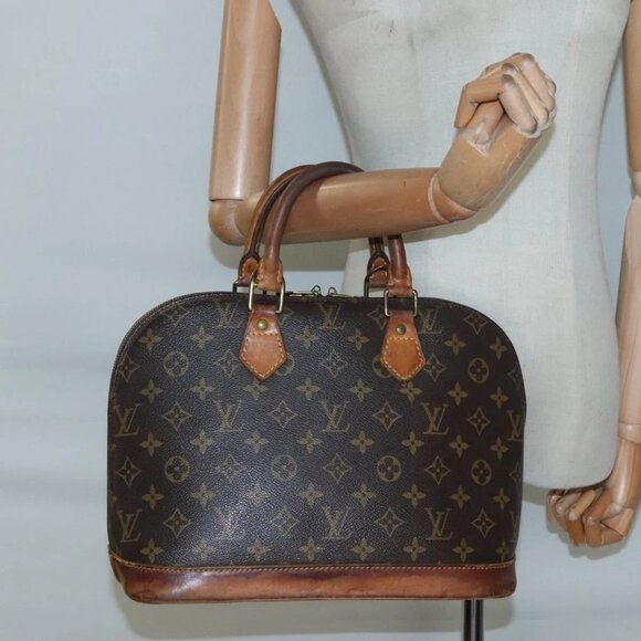 LOUIS VUITTON Monogram Alma Hand Bag M51130 LV Auth 139784 - Picture 1 of 16